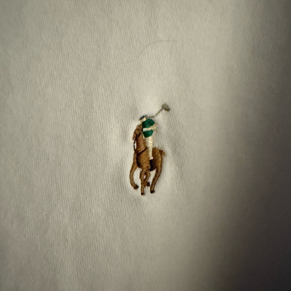 Ralph Lauren White Polo Shirt